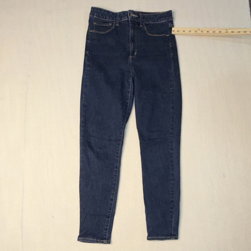 GAP Denim Dark Wash Blue High Rise Slim Jegging Jeans Women's Size 29 Regular